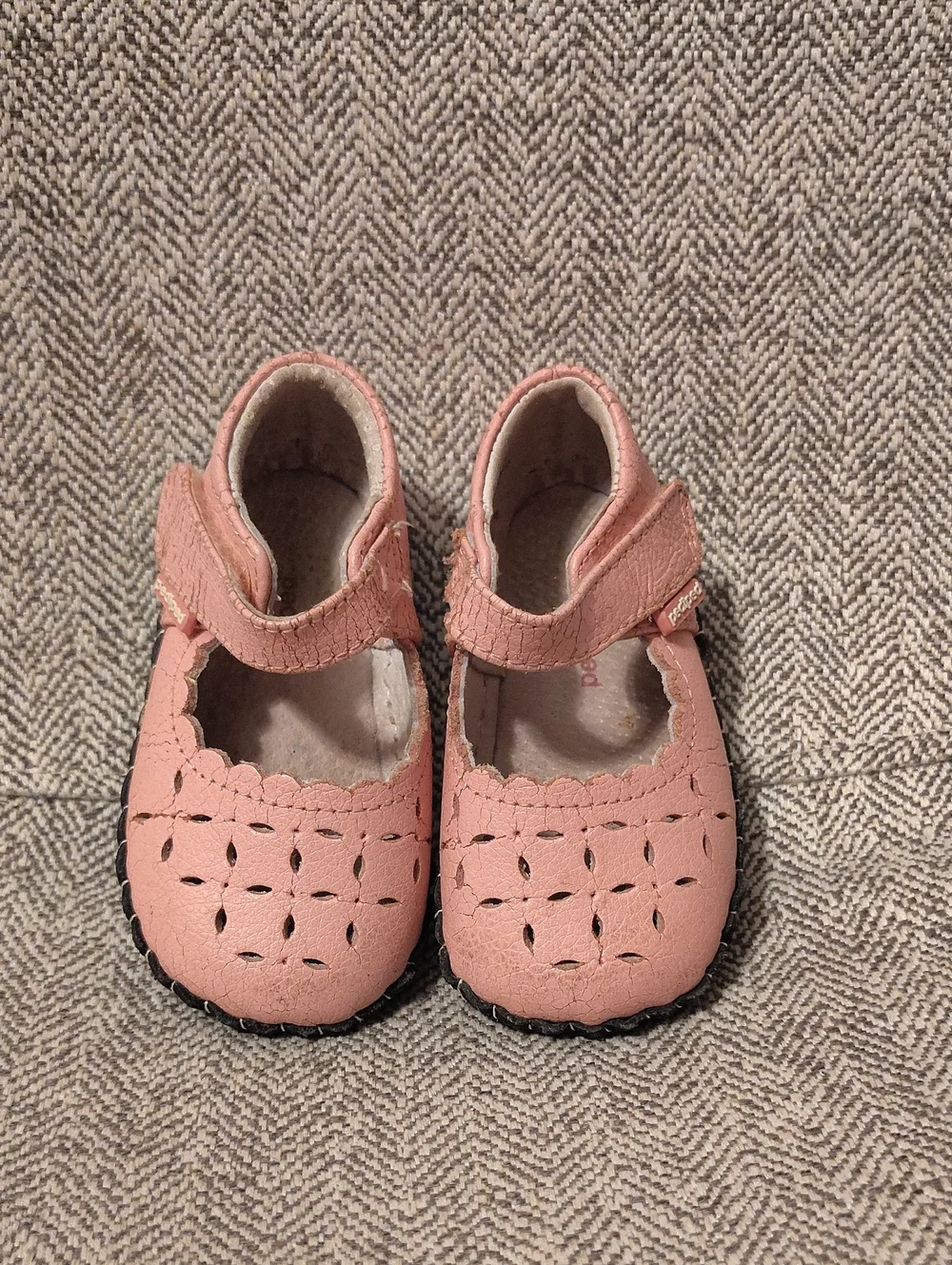 Pedipeds Pink Leather Loafer Shoe